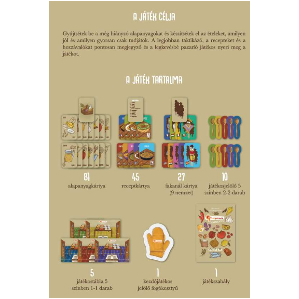 imagen de Juego de mesa Chefparade 2
