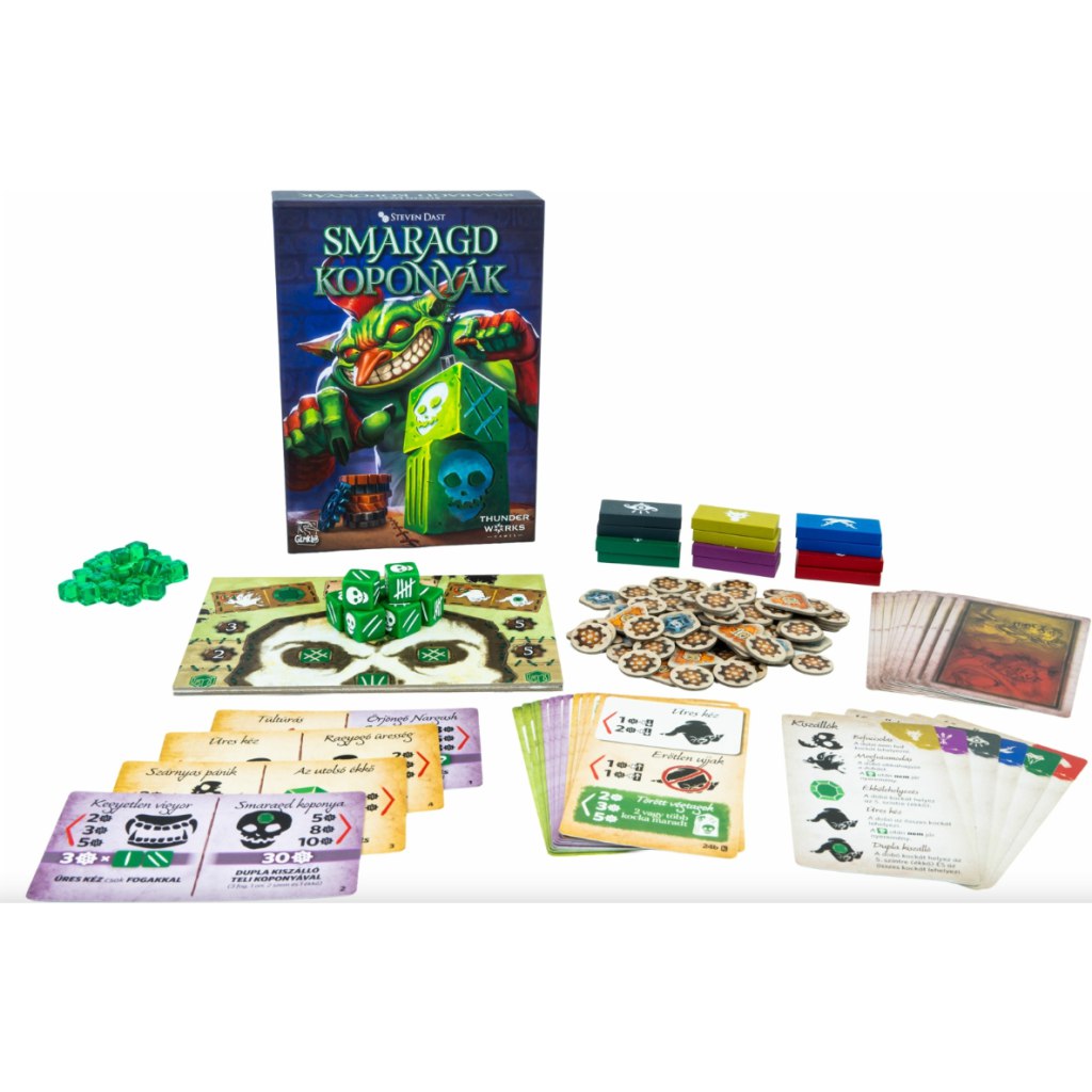 imagen de Juego de mesa Cráneos Esmeralda 2