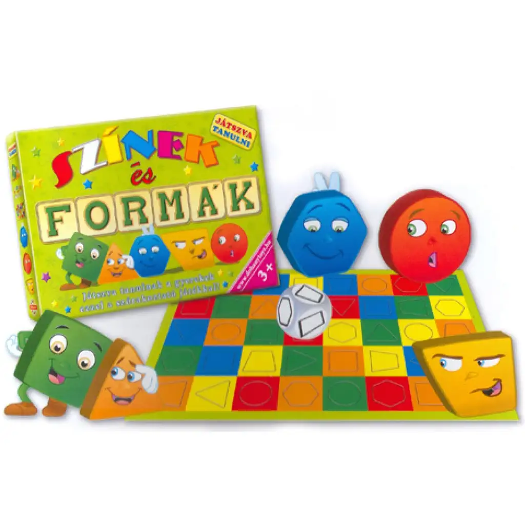 imagen de Juego de mesa de desarrollo de habilidades de colores y formas - D-Toys 1