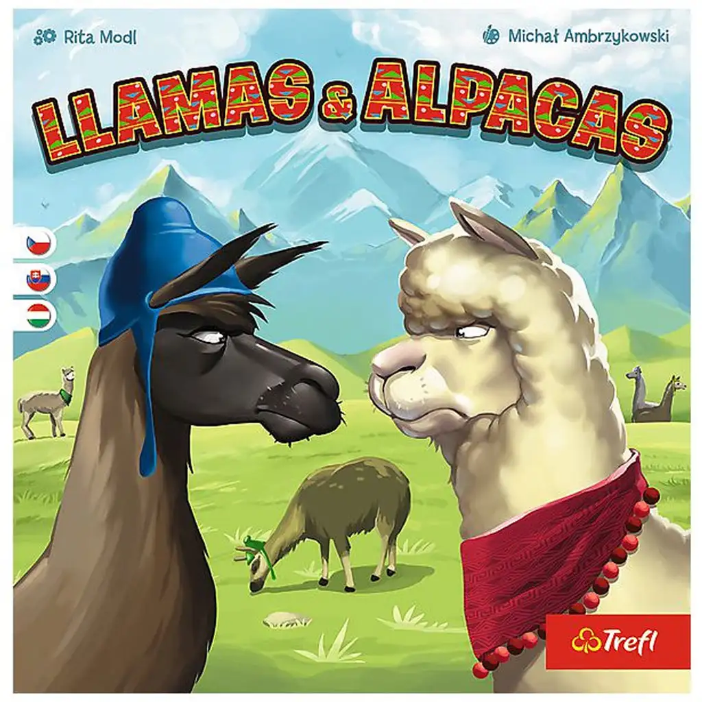 imagen de Juego de mesa de llamas y alpacas - Trefl 1