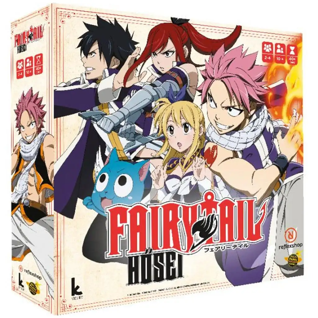 imagen de Juego de mesa de los héroes de Fairy Tail 1