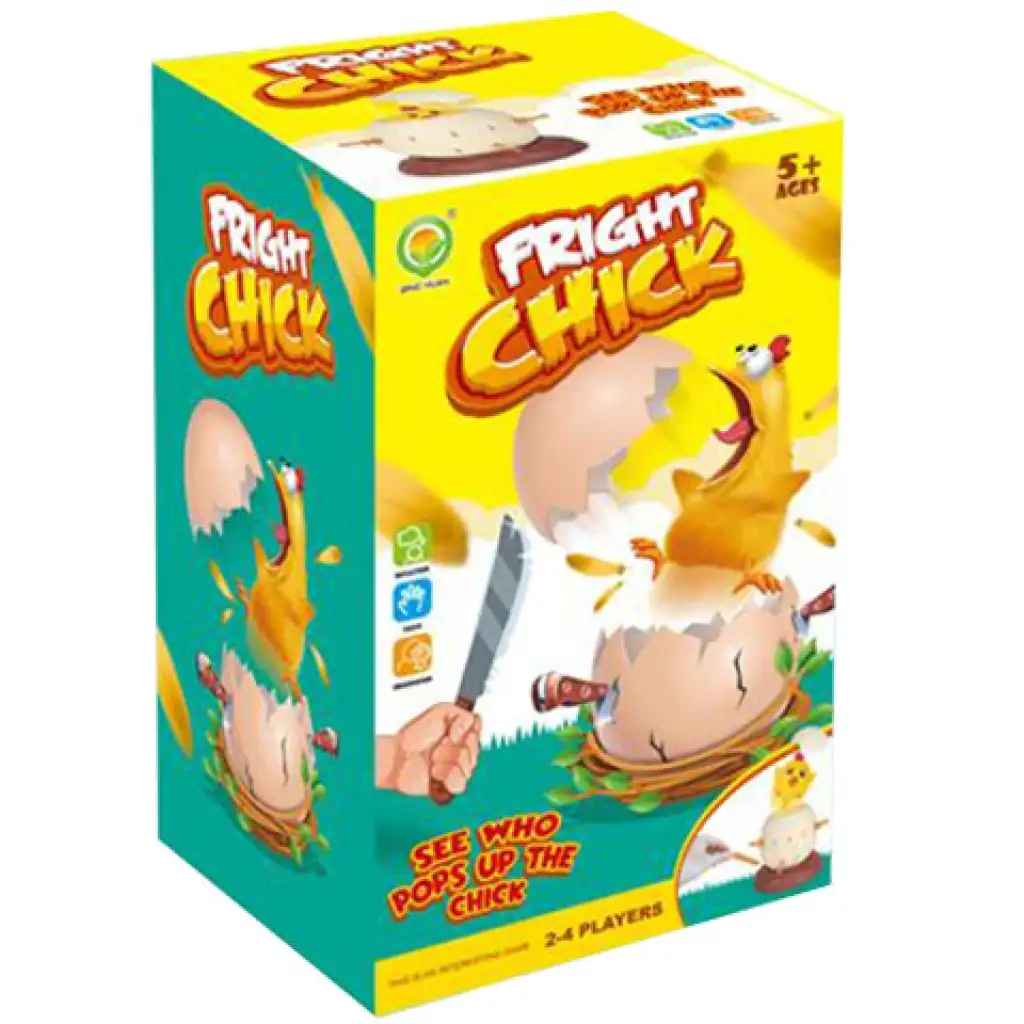 imagen de Juego de mesa de pollo asustado 1