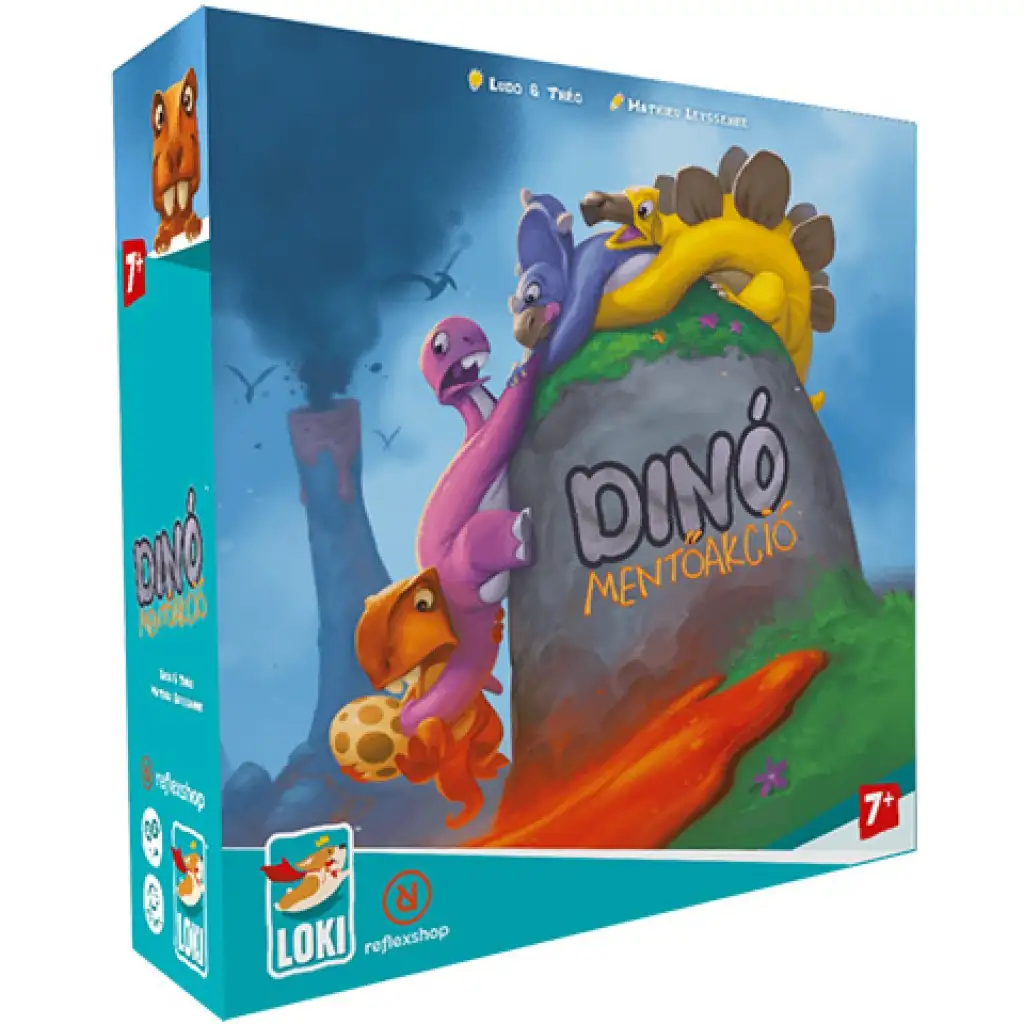 imagen de Juego de mesa de rescate de dinosaurios 1