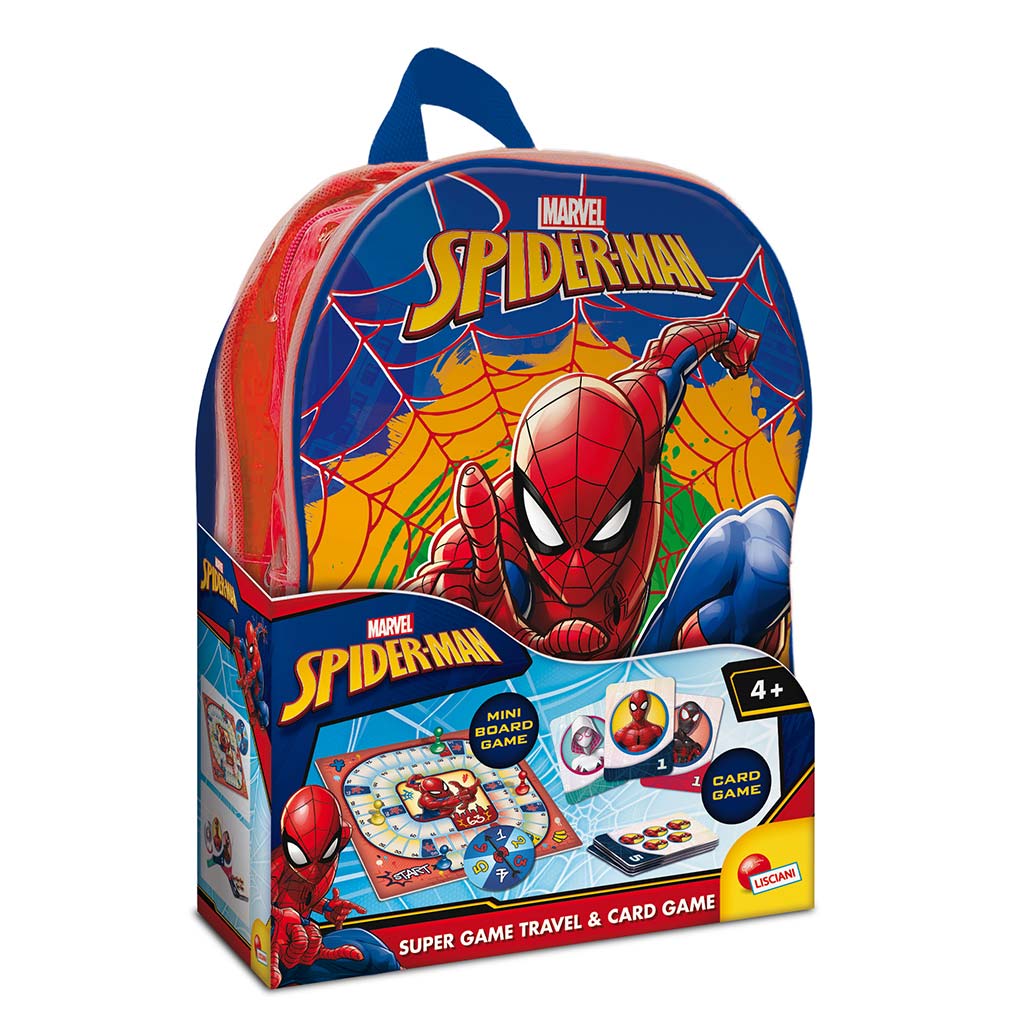 imagen de Juego de mesa de Spider-Man en mochila - Lisciani 1