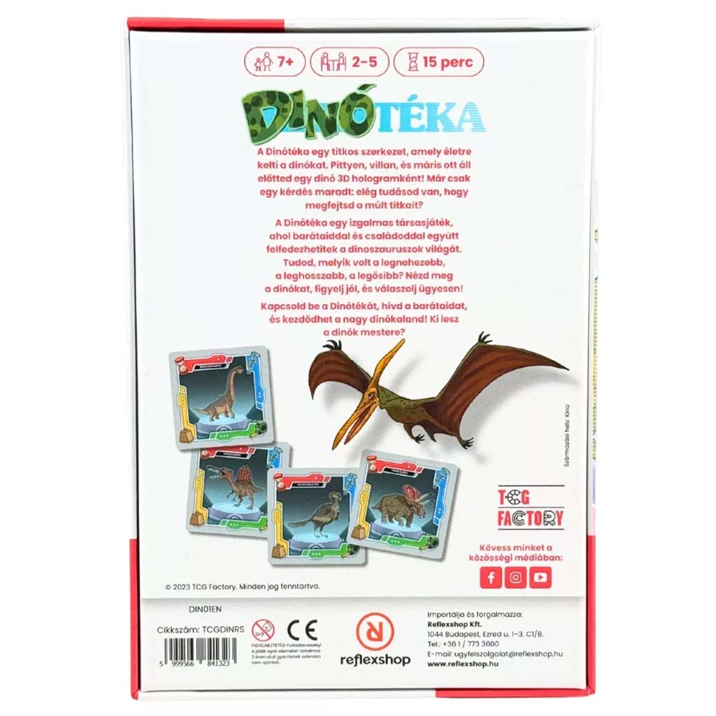 imagen de Juego de mesa educativo Dinoteka 2