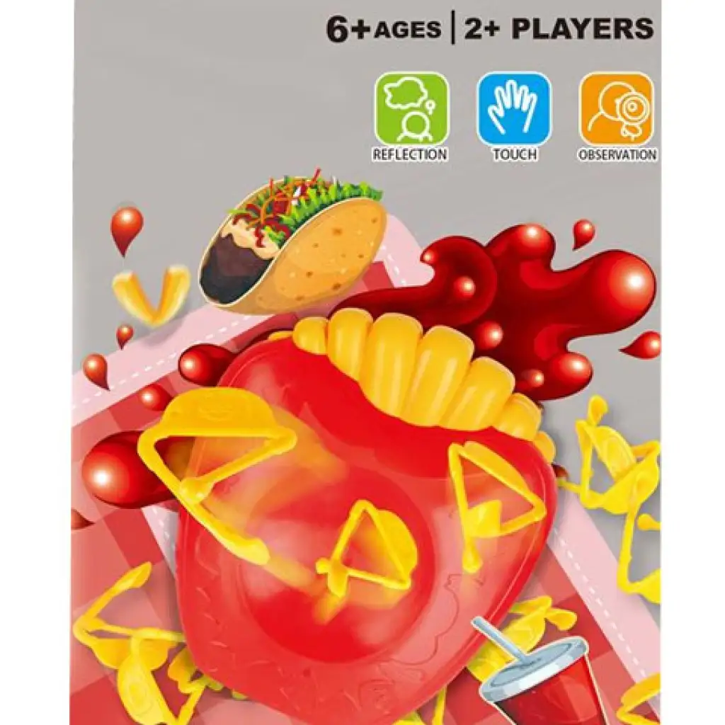 imagen de Juego de mesa familiar de papas fritas saltarinas 2