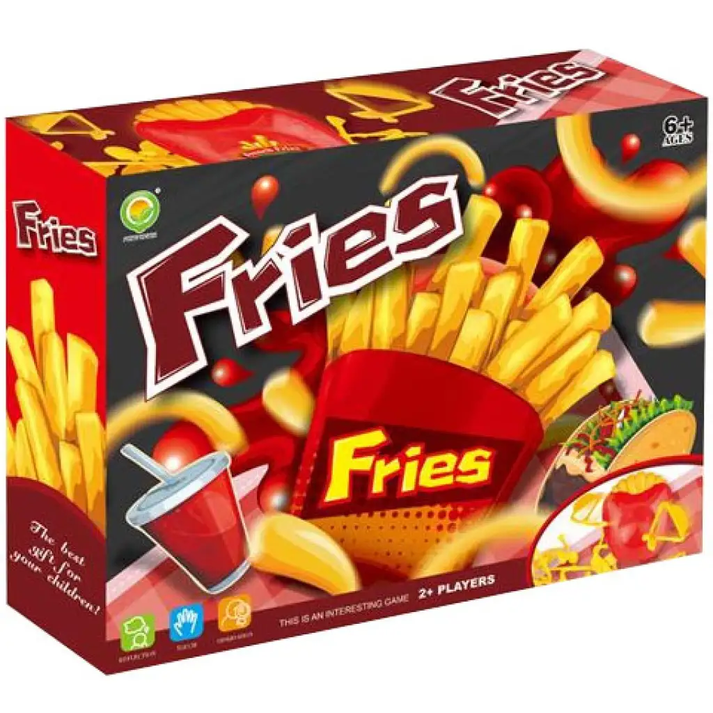 imagen de Juego de mesa familiar de papas fritas saltarinas 1