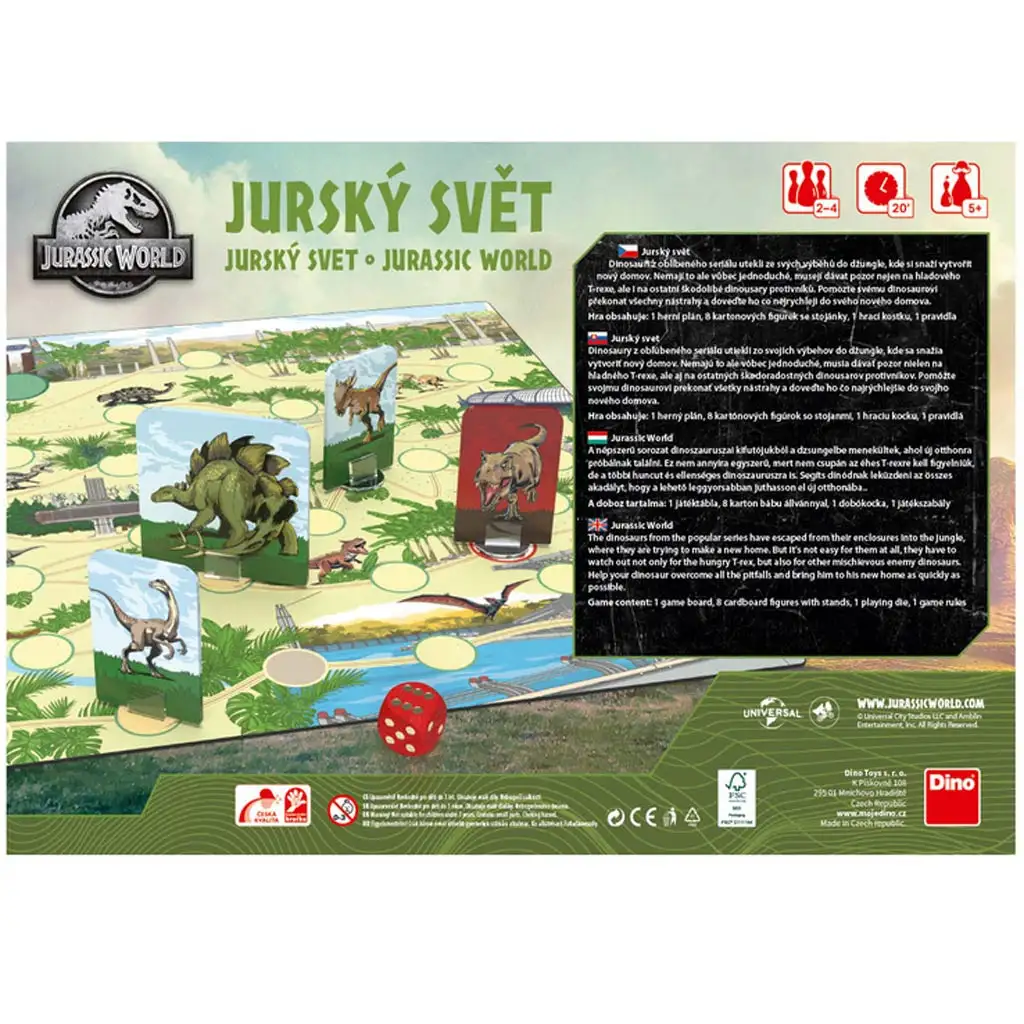 imagen de Juego de mesa Jurassic World 2