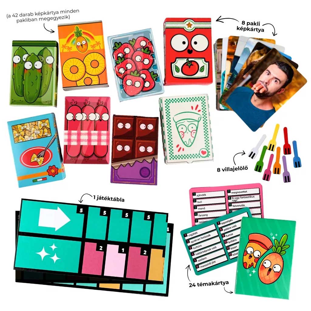 imagen de Juego de mesa Matchy Matchy - Juego de cartas de asociación por pares 3
