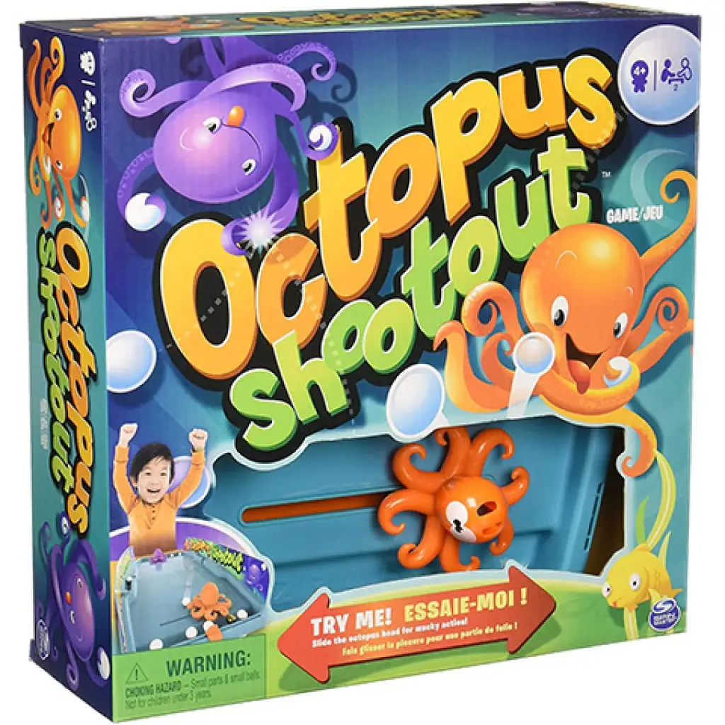 imagen de Juego de mesa Octopus Shootout - Spin Master 1