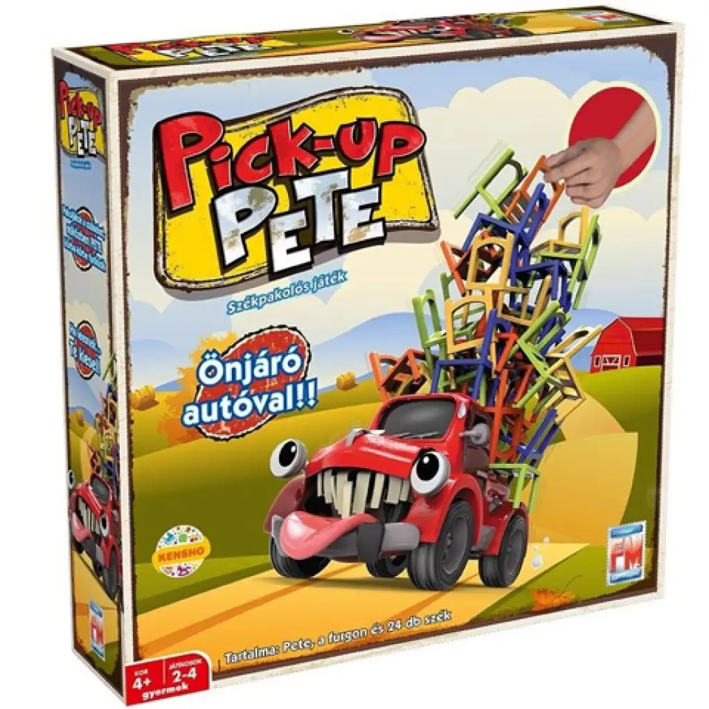 imagen de Juego de mesa Pick-Up Pete apilando sillas 1