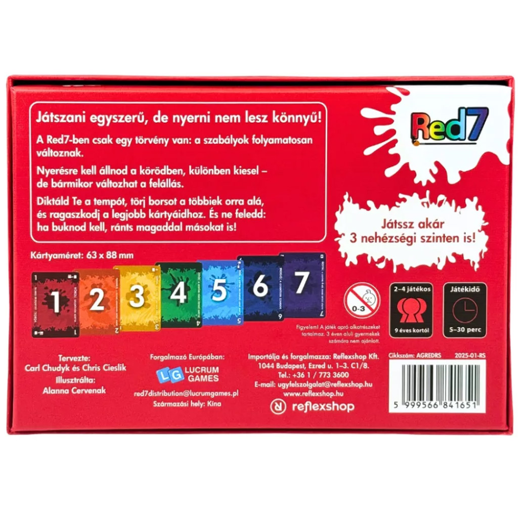 imagen de Juego de mesa Red7 2