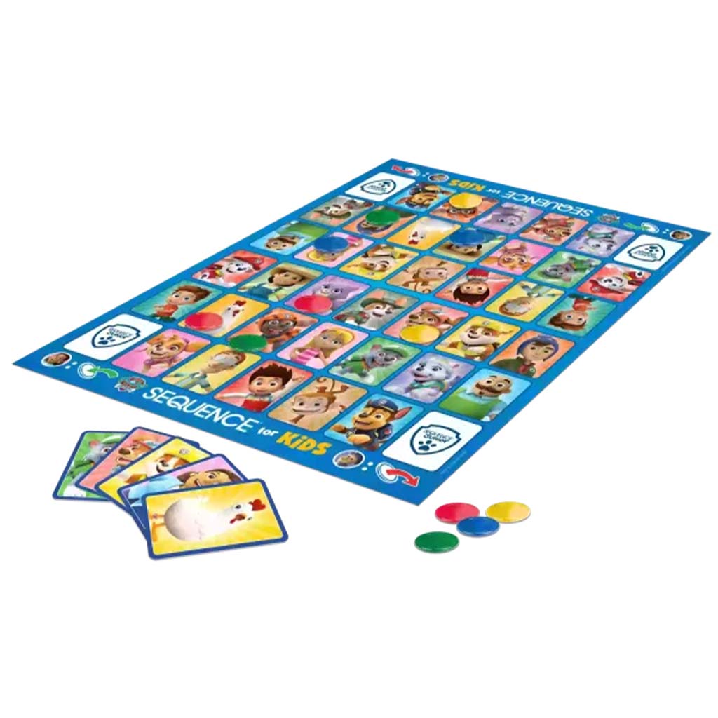 imagen de Juego de mesa Sequence Junior - Edición Patrulla Canina 2