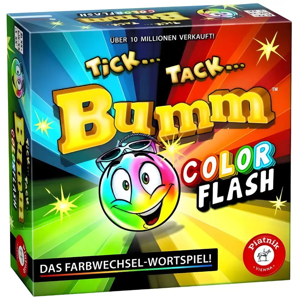 imagen de Juego de mesa Tick Tack Bumm Color Flash - Piatnik 1