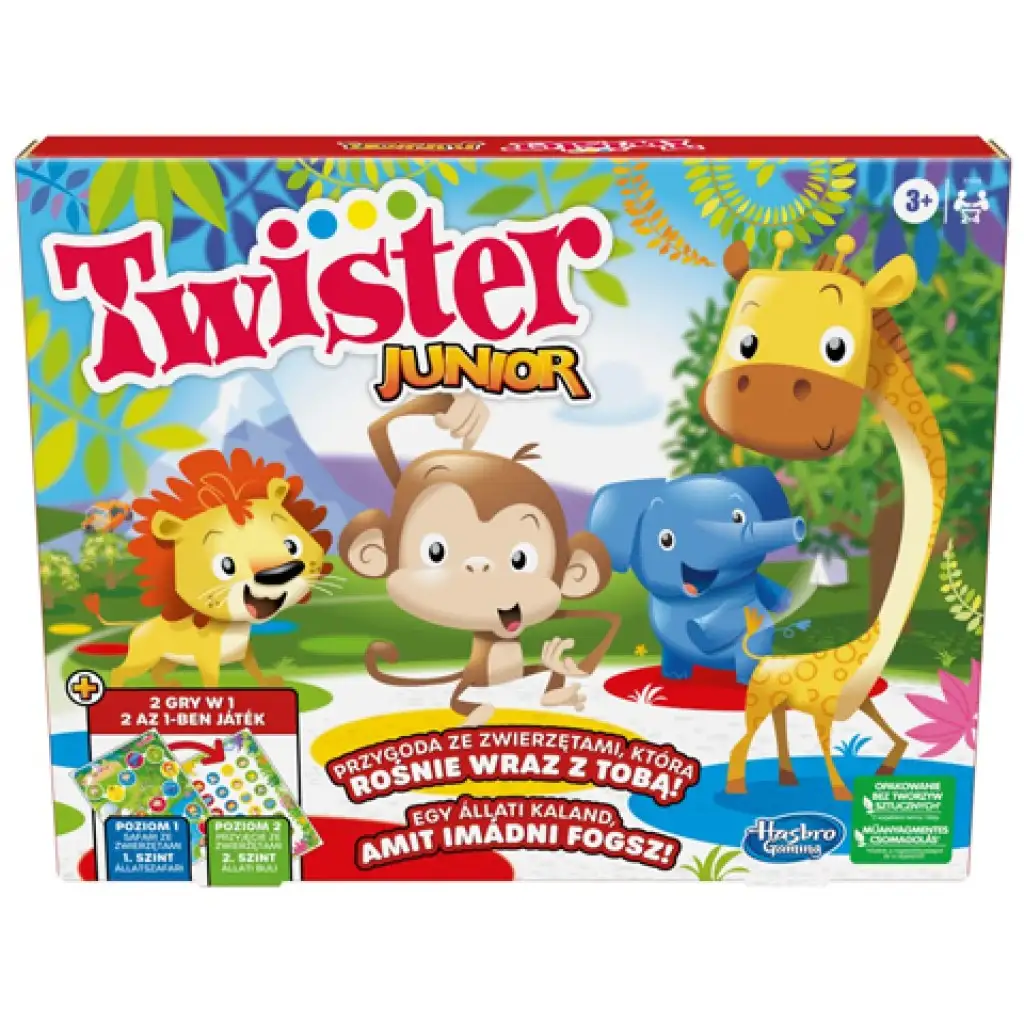 imagen de Juego de mesa Twister Junior - Hasbro 1