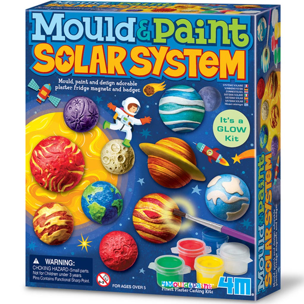 imagen de Juego de moldes de yeso del sistema solar 1