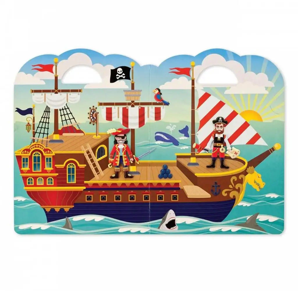 imagen de Juego de pegatinas de piratas - Melissa & Doug 3