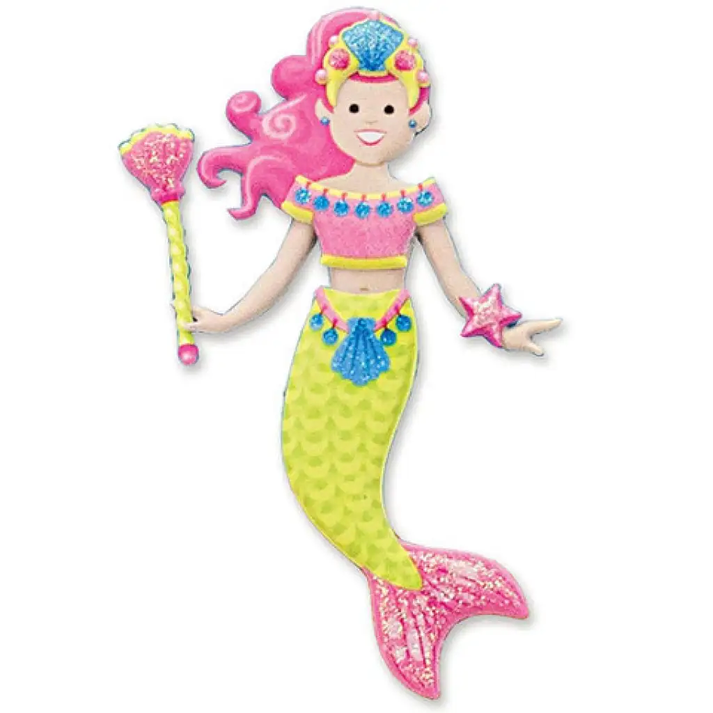 imagen de Juego de pegatinas de sirena en relieve - Melissa & Doug 3