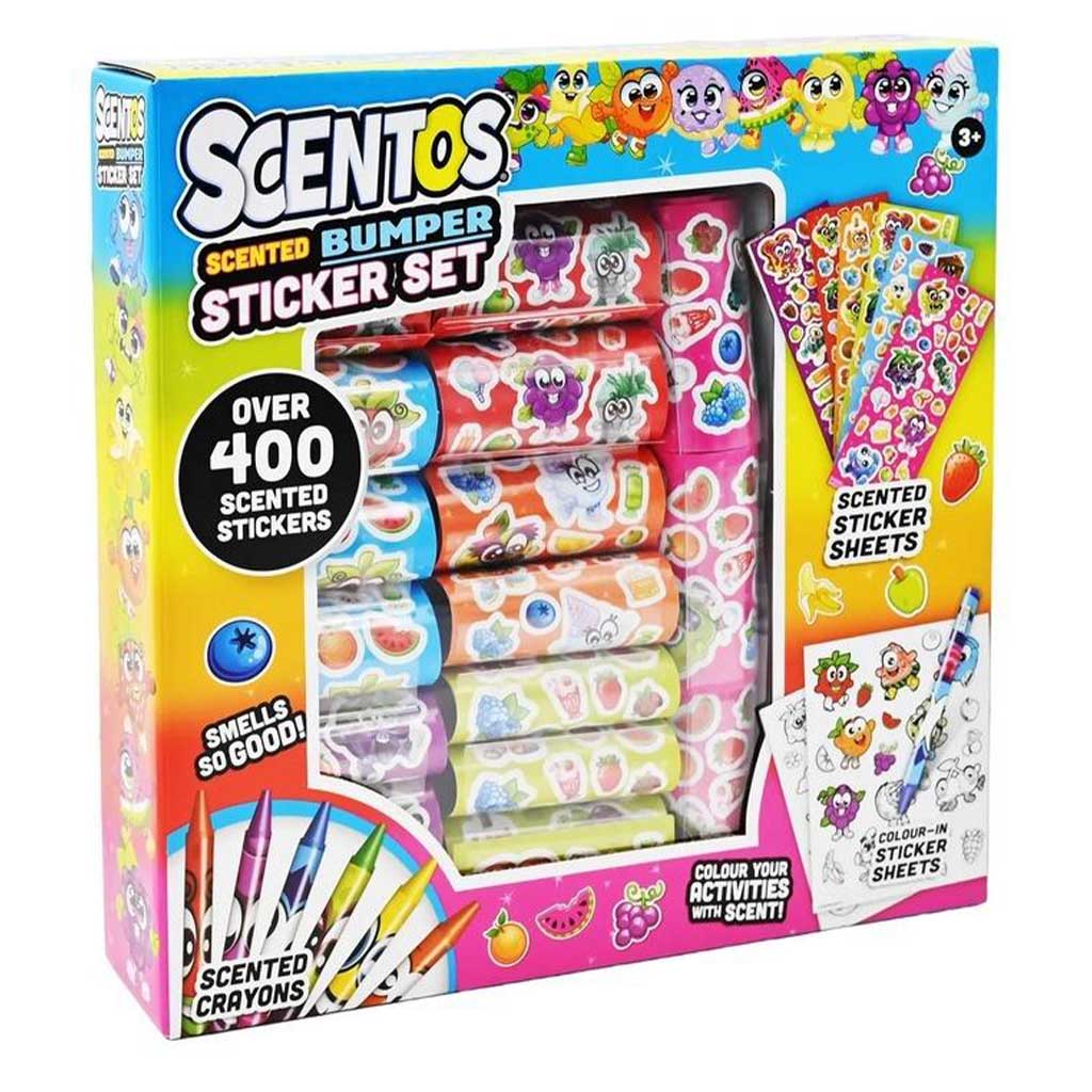 imagen de Juego de pegatinas Scentos con crayones 1