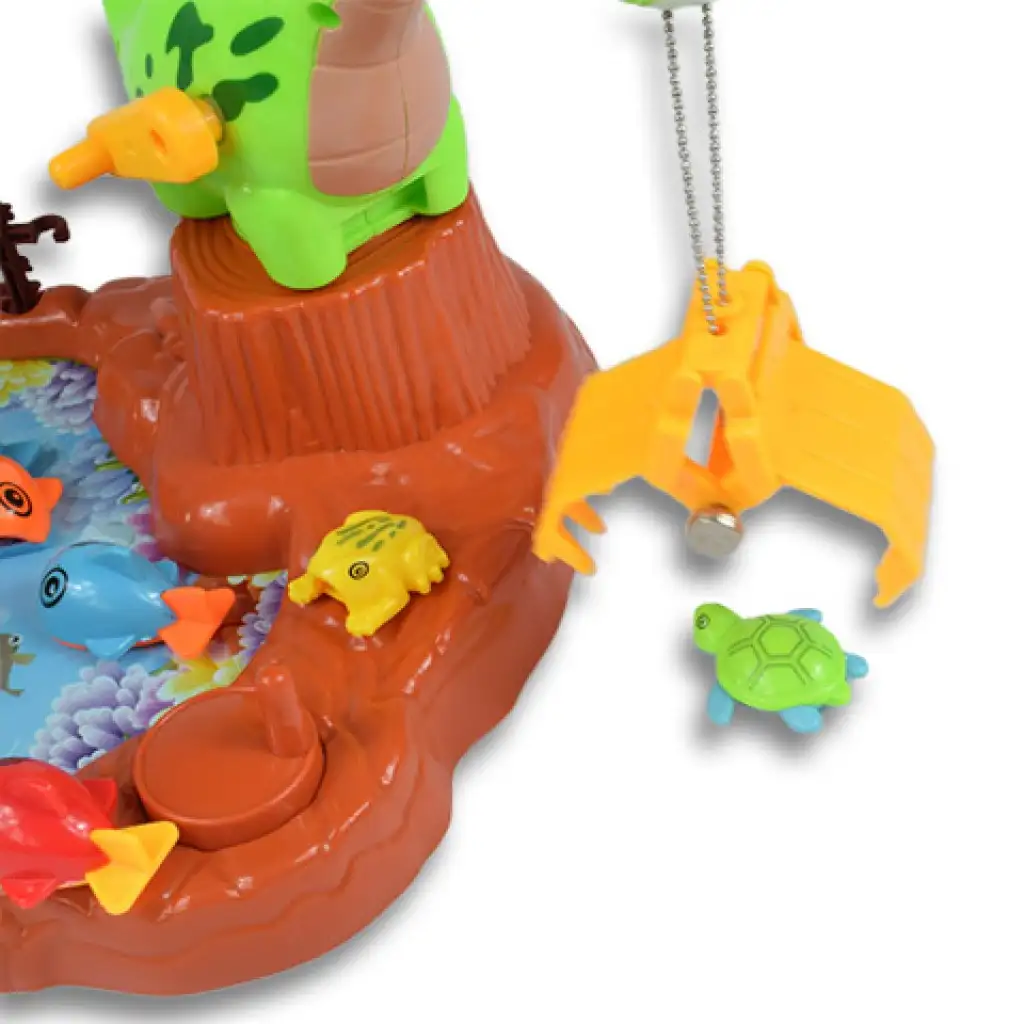 imagen de Juego de pesca de dinosaurios con grúa 6