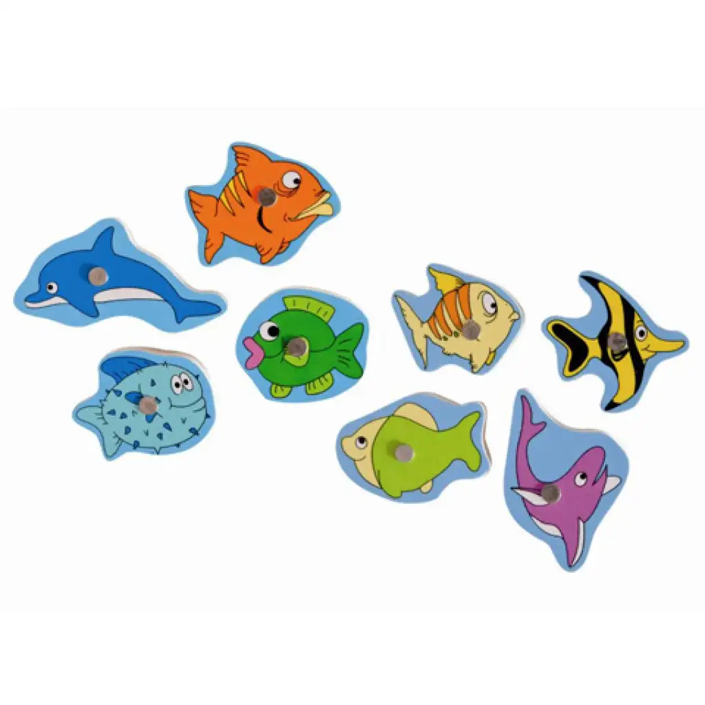 imagen de Juego de pesca de madera 3