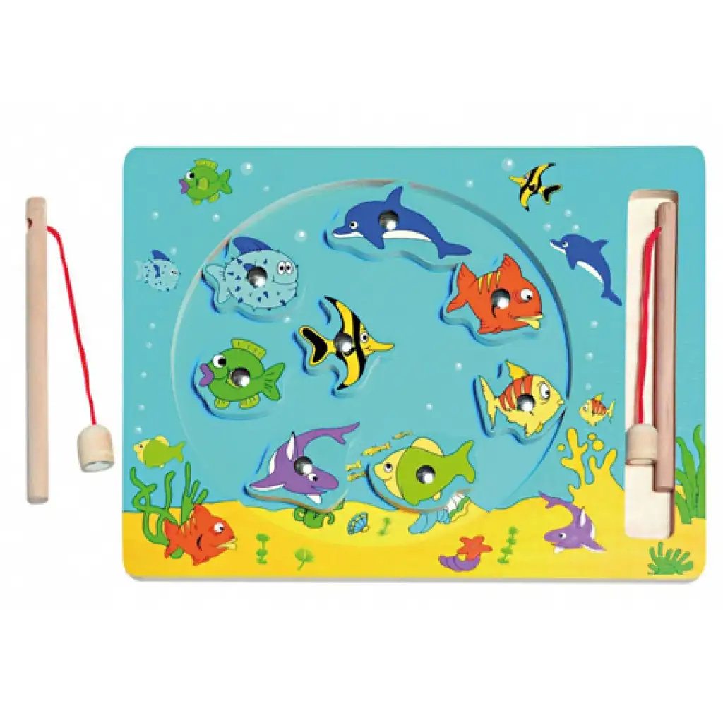 imagen de Juego de pesca de madera 1