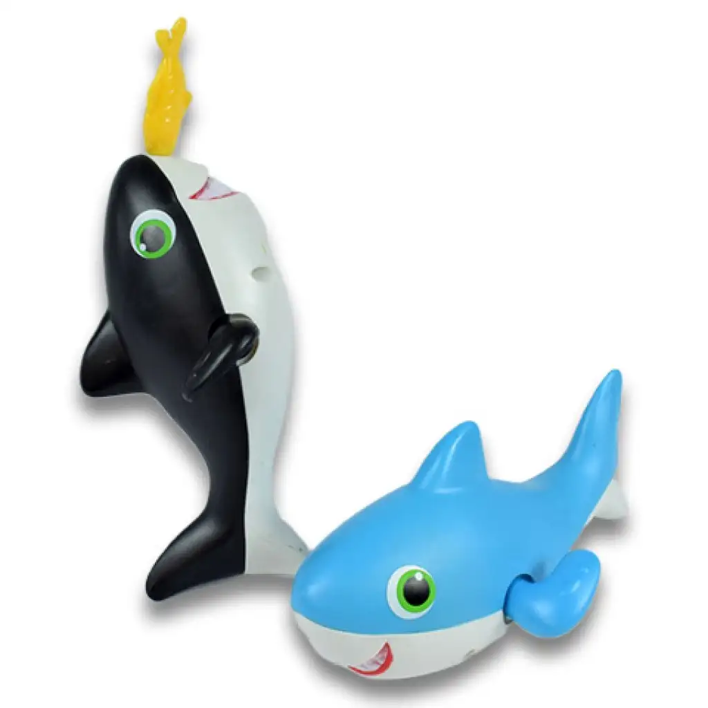 imagen de Juego de pesca magnético con tiburones de cuerda 2 tiburones 4