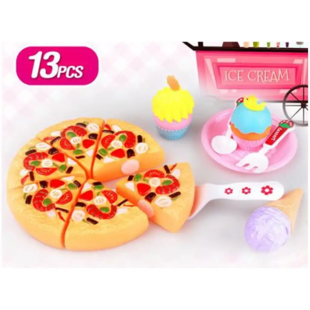 imagen de Juego de pizza con dulces 13 piezas 1
