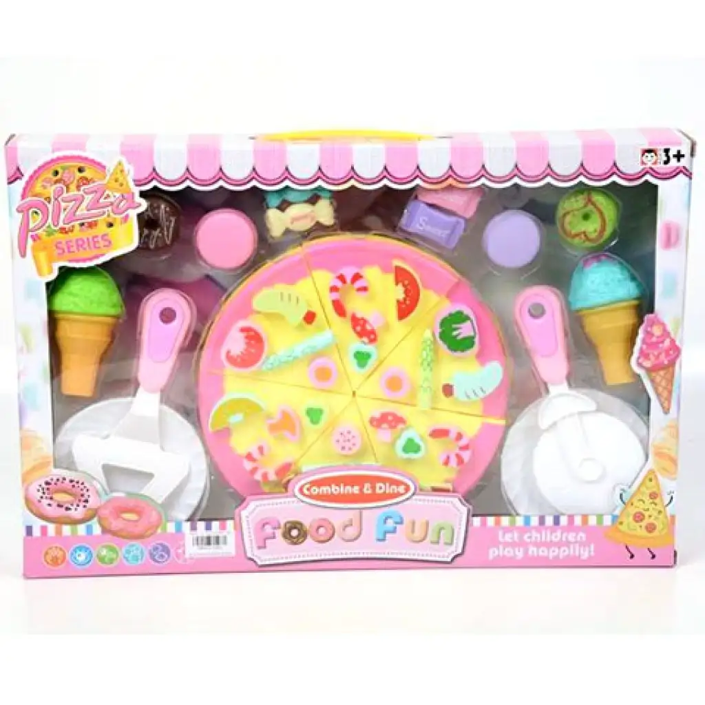 imagen de Juego de pizza con helado y accesorios 1