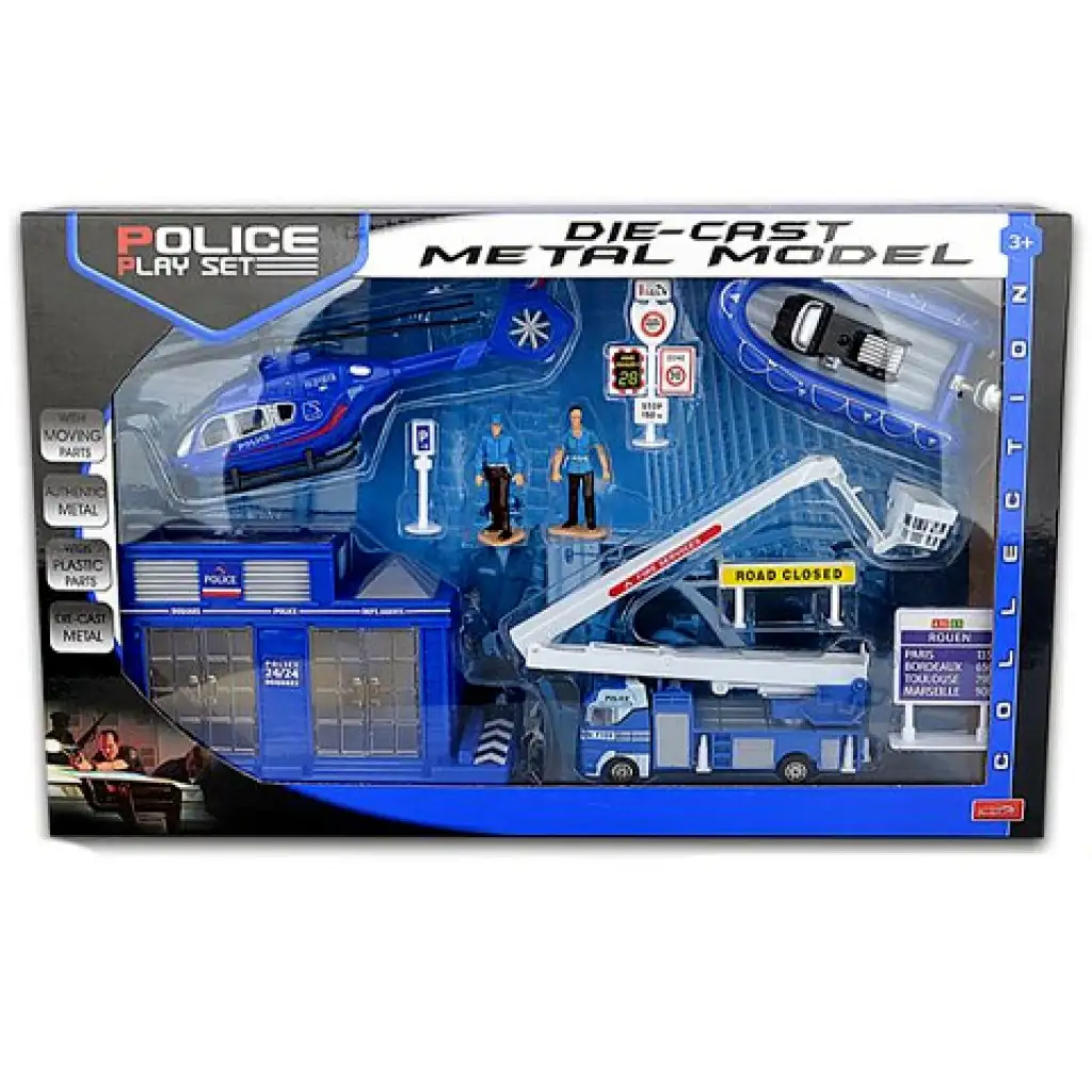 imagen de Juego de policía francés con accesorios 1