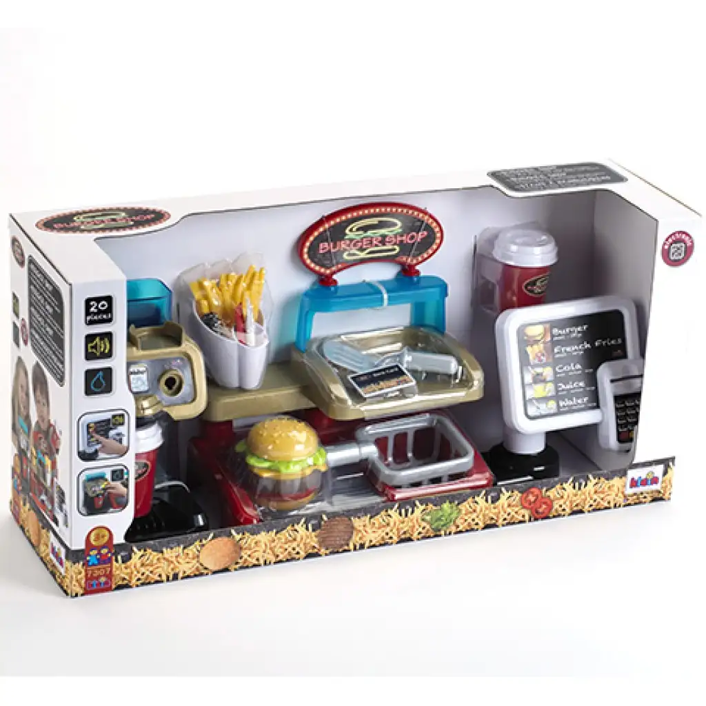 imagen de Juego de restaurante de hamburguesas 1