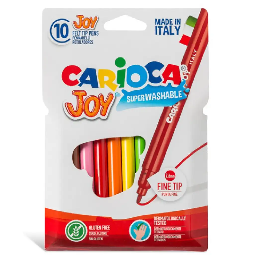imagen de Juego de rotuladores finos 10uds - Carioca 2