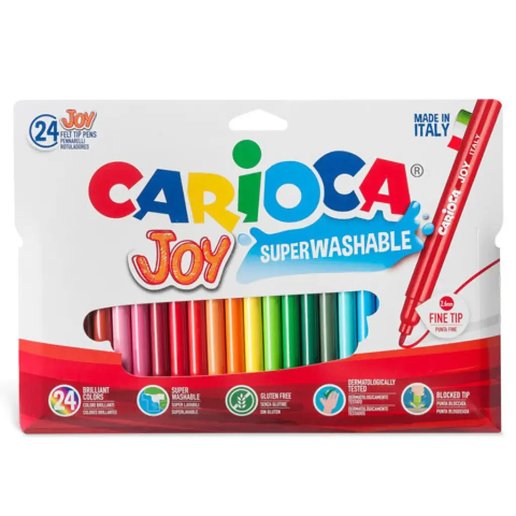 imagen de Juego de rotuladores finos 24ud - Carioca 2