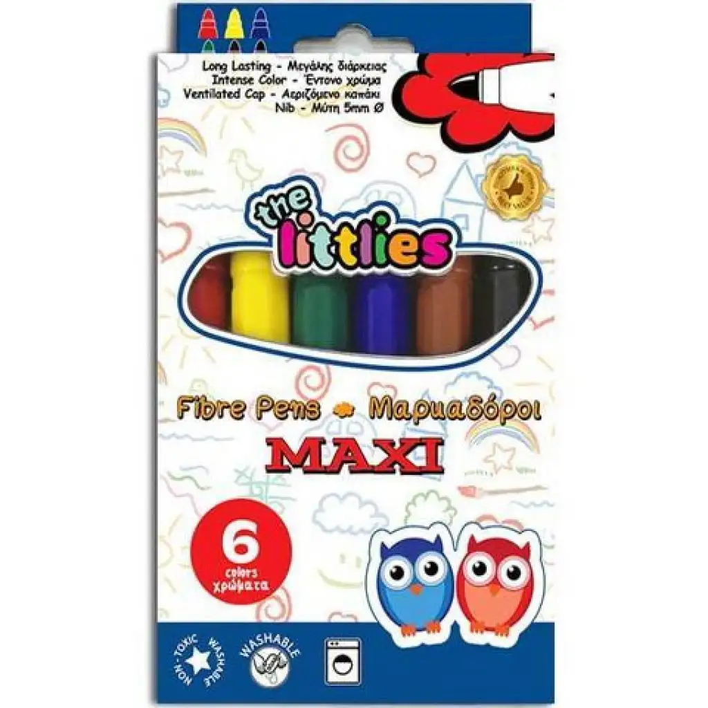imagen de Juego de rotuladores Jumbo de colores 6 unidades 1