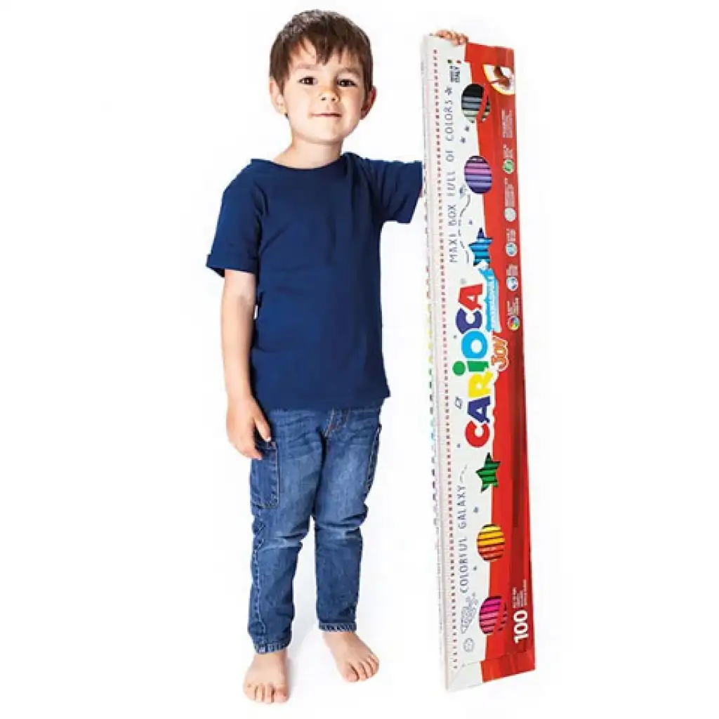 imagen de Juego de rotuladores lavables 100 unidades - Carioca 2