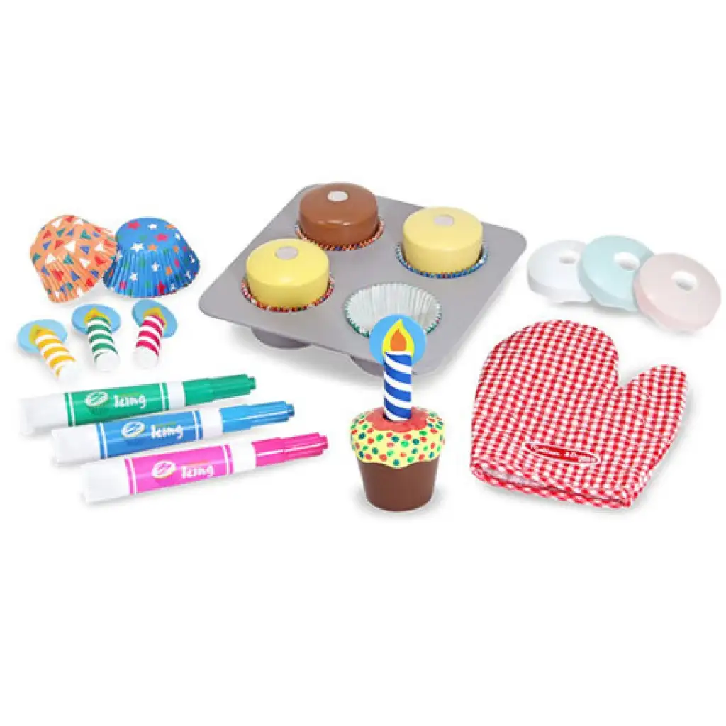imagen de Juego de set de cupcakes para hornear y cocinar - Melissa & Doug 2
