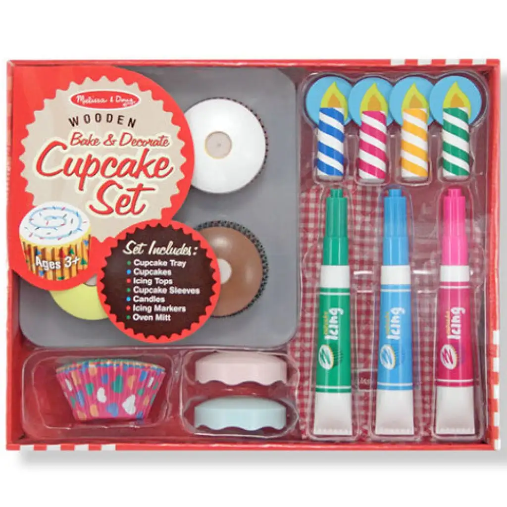 imagen de Juego de set de cupcakes para hornear y cocinar - Melissa & Doug 1