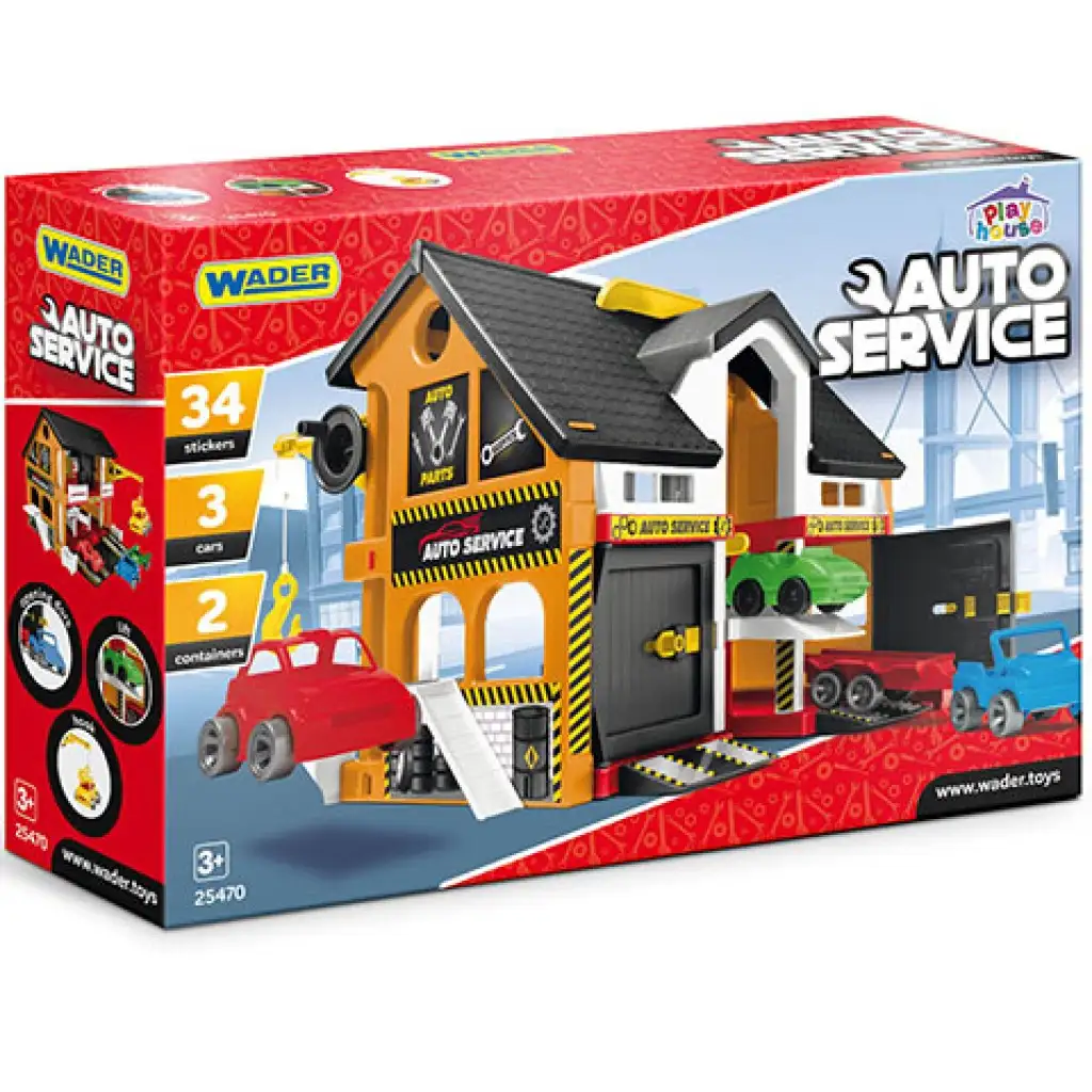 imagen de Juego de Taller de Autos Play House - Wader 1