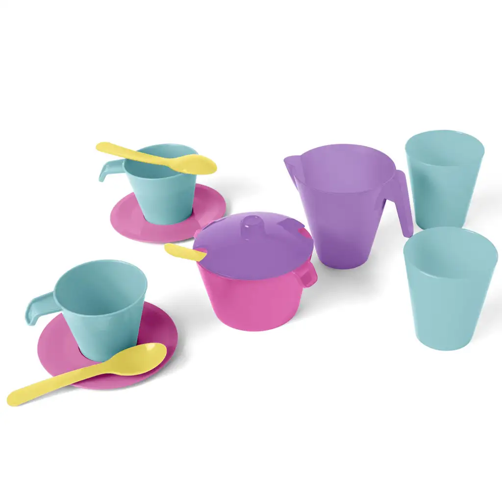 imagen de Juego de té de 12 piezas en rosa - Wader 1