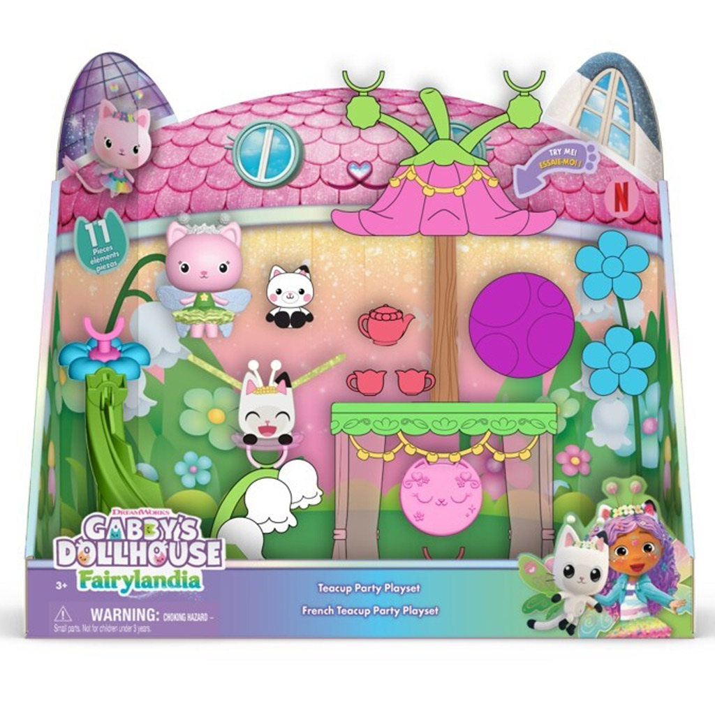 imagen de Juego de té de la casa de muñecas Gabi - Spin Master 1