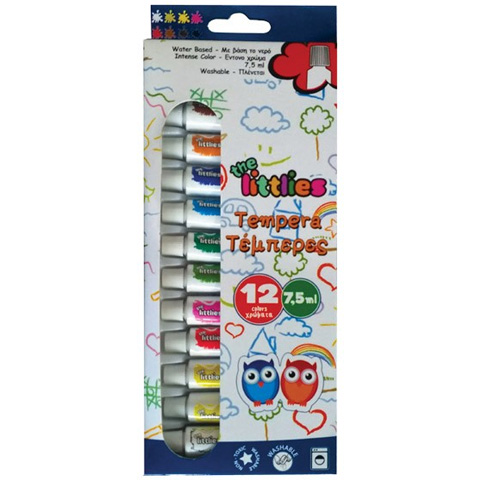 imagen de Juego de témpera 7,5ml 12ud 1
