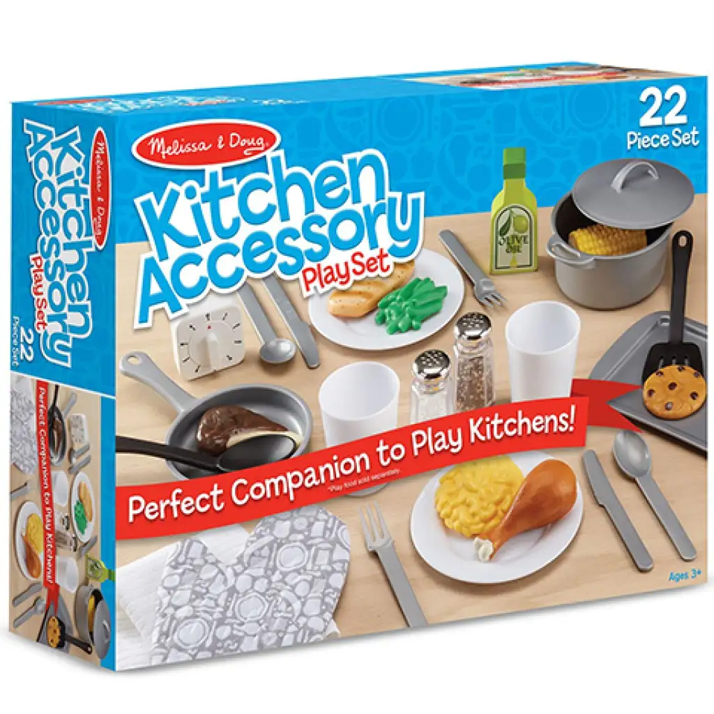 imagen de Juego de utensilios de cocina de 22 piezas - Melissa & Doug 1