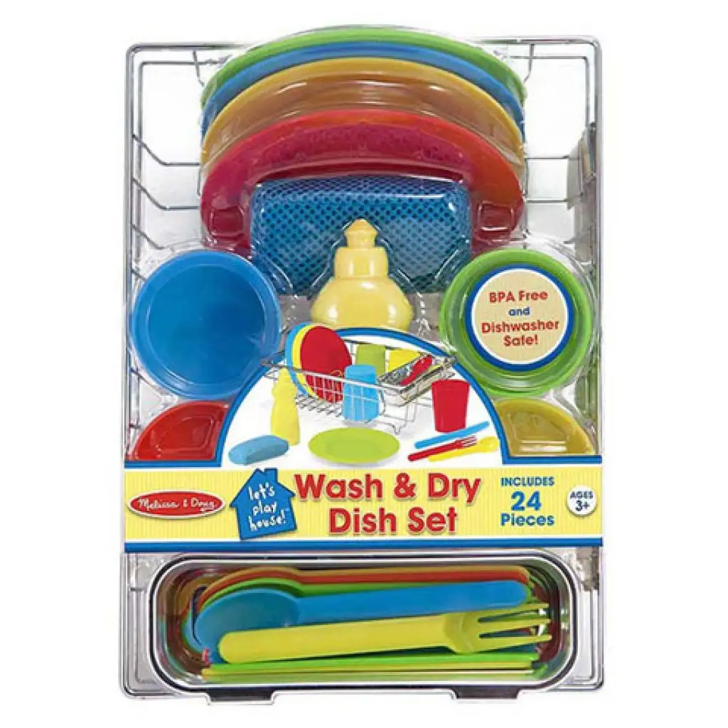 imagen de Juego de utensilios de cocina para hornear y cocinar con escurridor - Melissa & Doug 3
