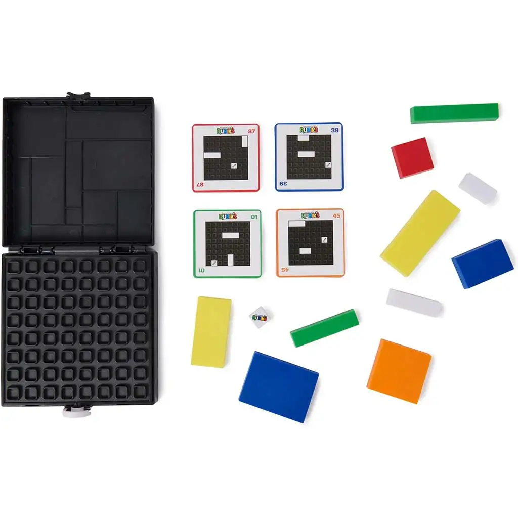 imagen de Juego lógico Rubik Grid Lock con 88 desafíos - Spin Master 2