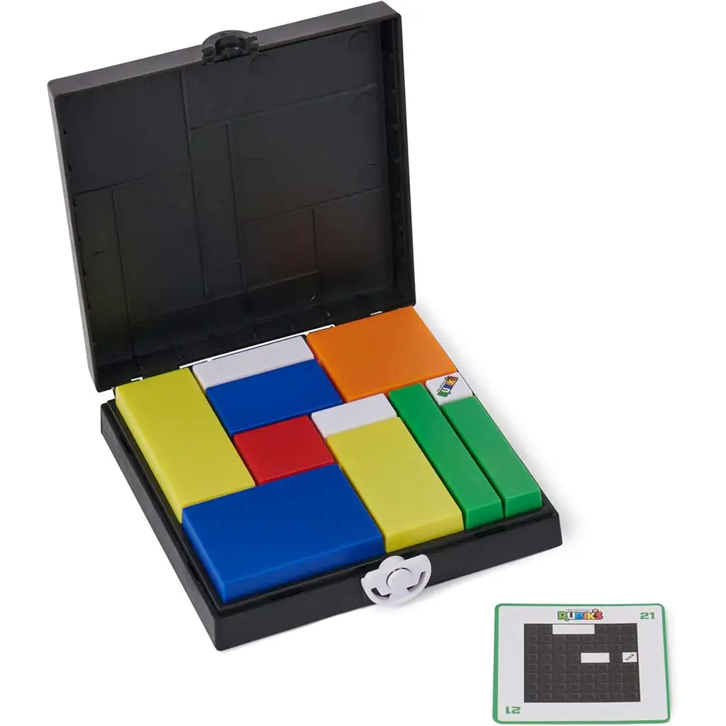 imagen de Juego lógico Rubik Grid Lock con 88 desafíos - Spin Master 3