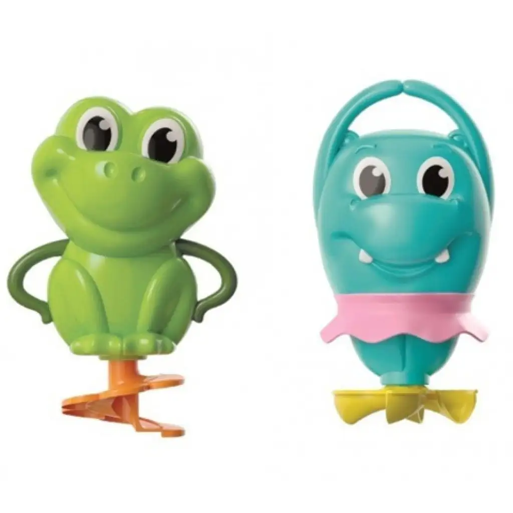 imagen de Juguete de baño de amigos ranas divertidas - Clementoni 2