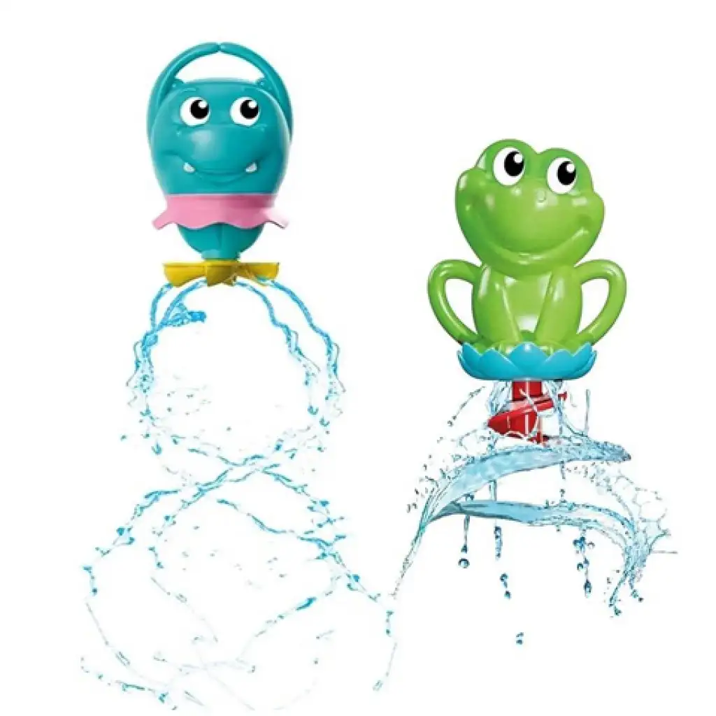 imagen de Juguete de baño de amigos ranas divertidas - Clementoni 3