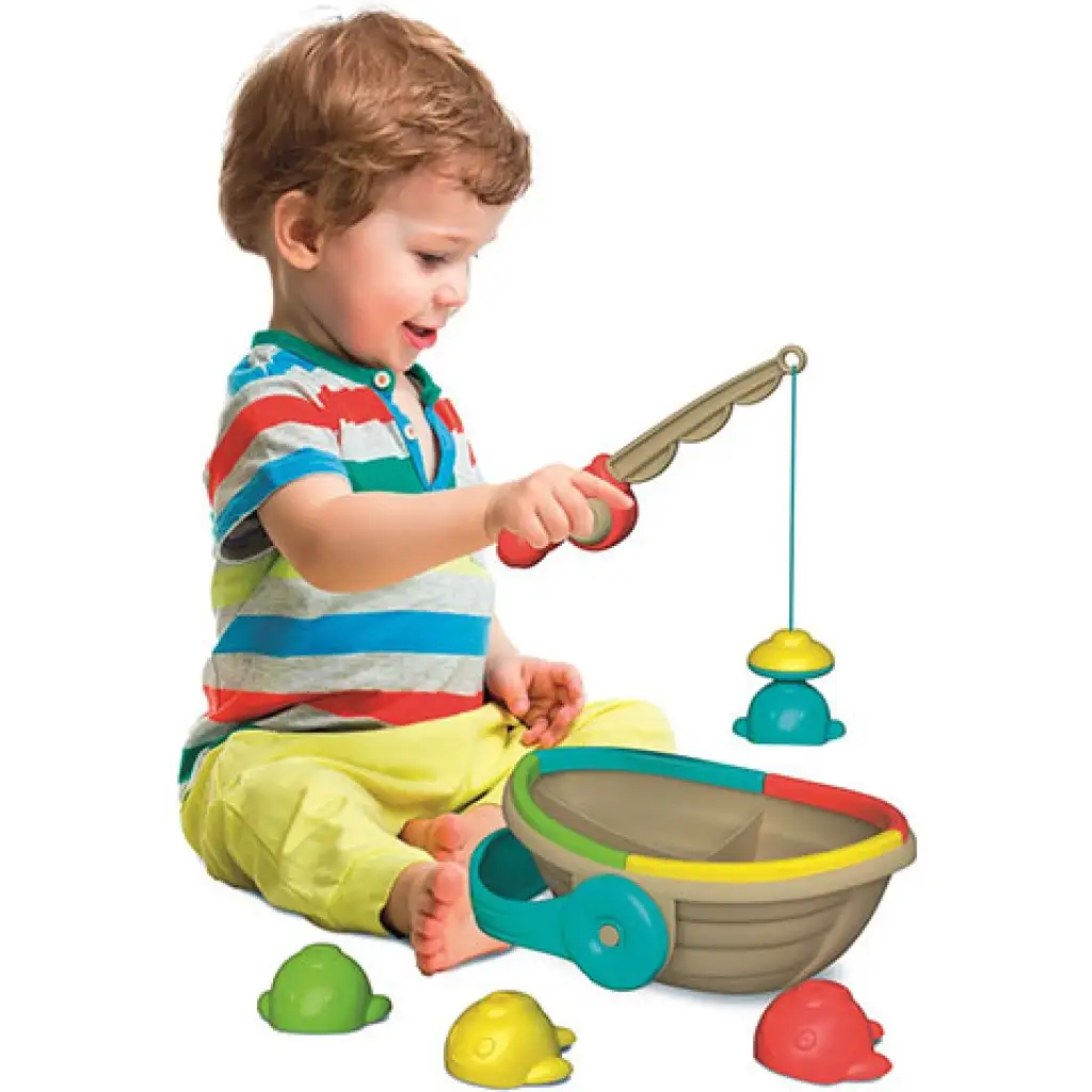 imagen de Juguete de pesca bebé arcoíris - Clementoni baby 3