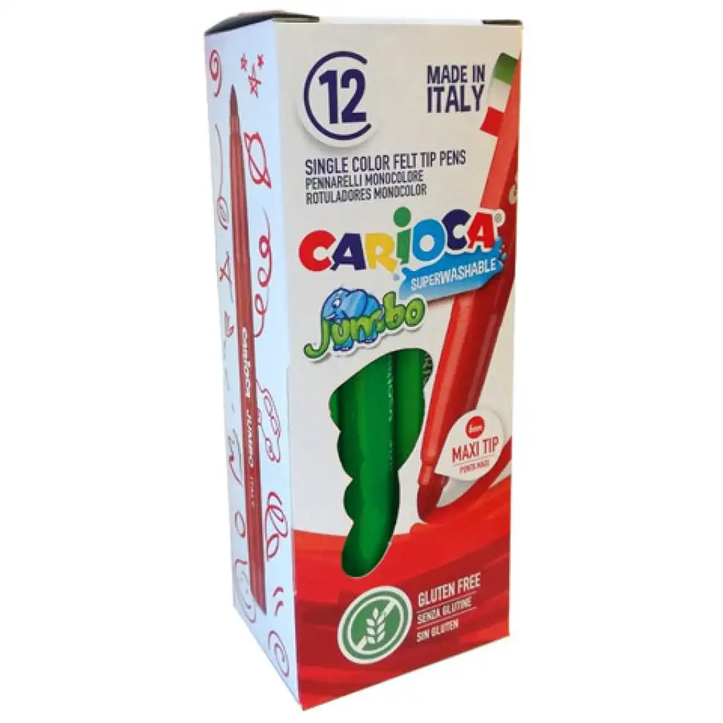 imagen de Jumbo marcador verde 1 ud - Carioca 1