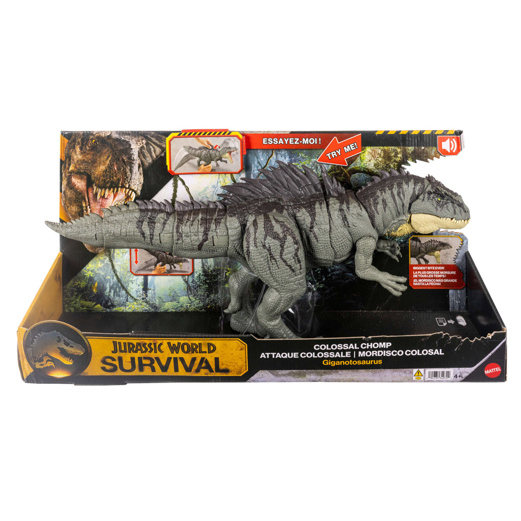 imagen de Jurassic World Colosal Ataque Giganotosaurus - Mattel 1